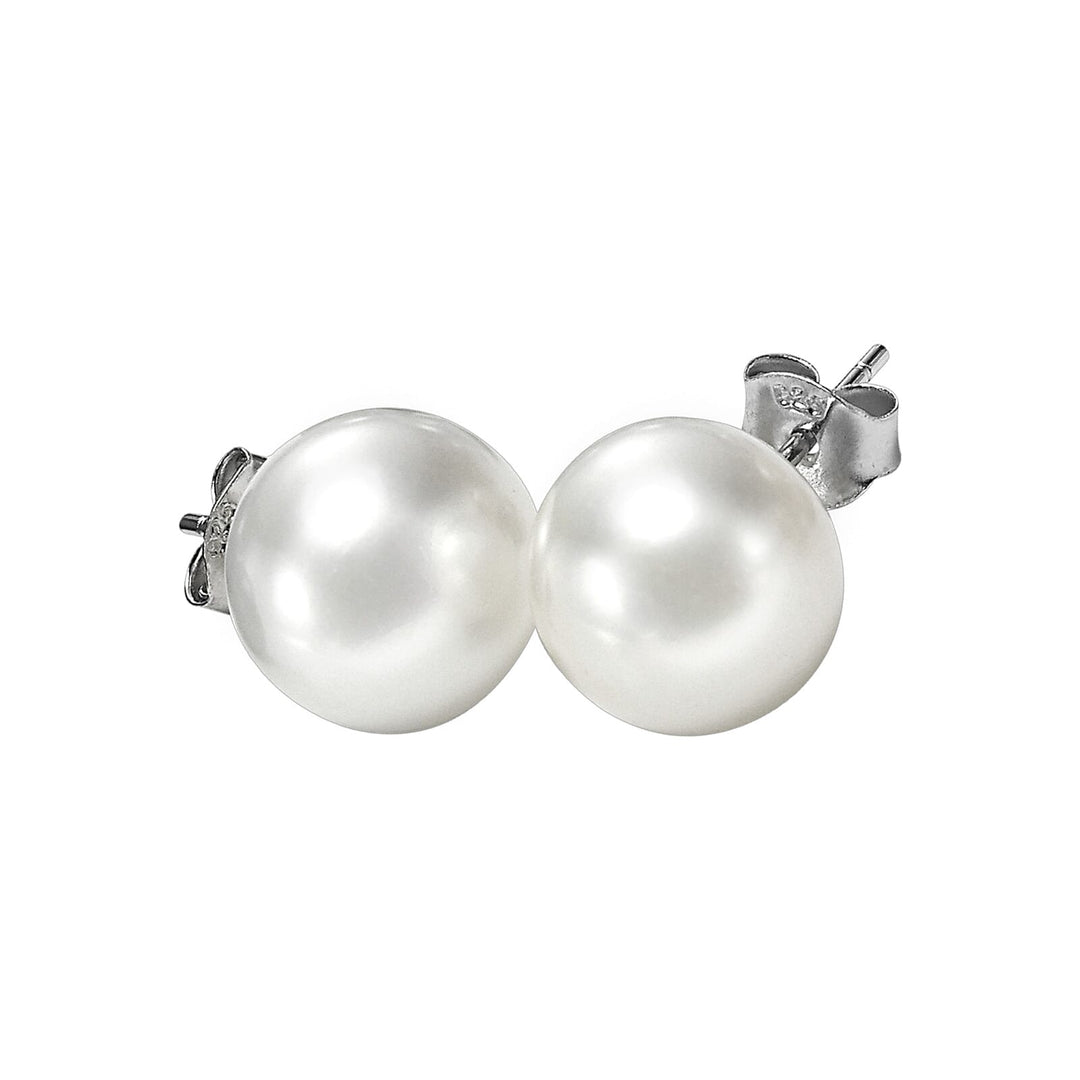 Silver Pearl Earring