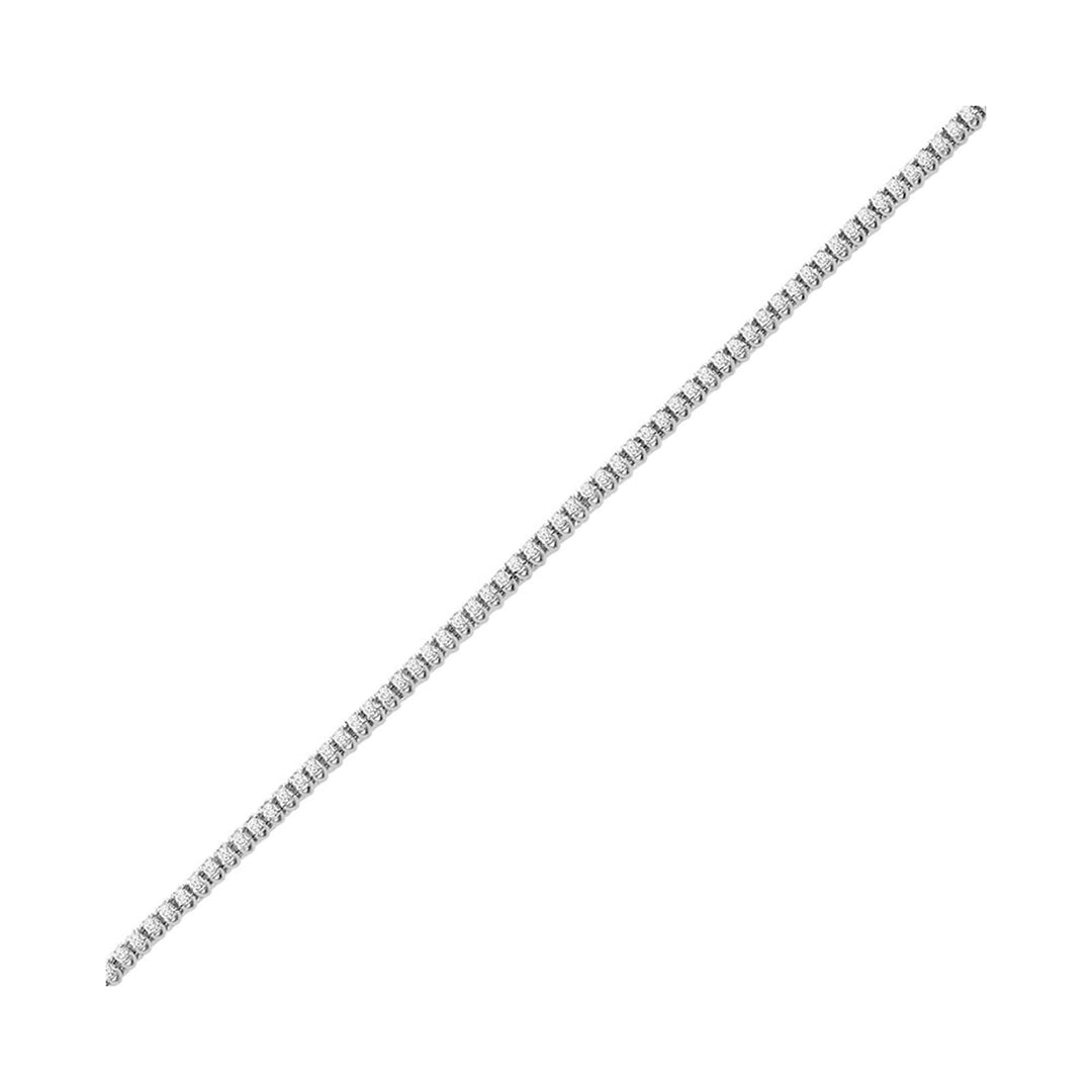 14Kt White Gold Diamond 2Ctw Bracelet