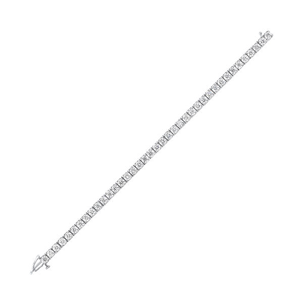 14Kt White Gold Diamond 10Ctw Bracelet