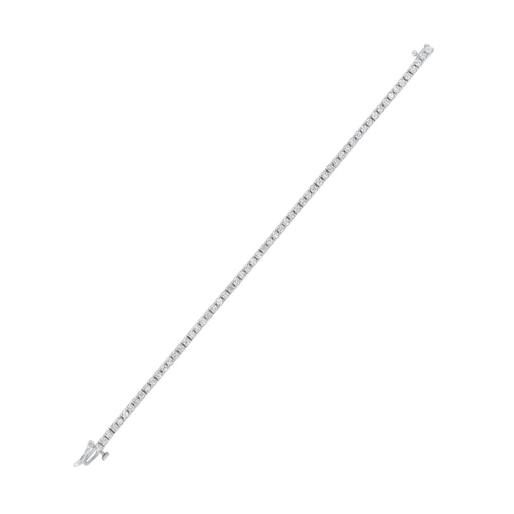 14Kt White Gold Diamond 2Ctw Bracelet