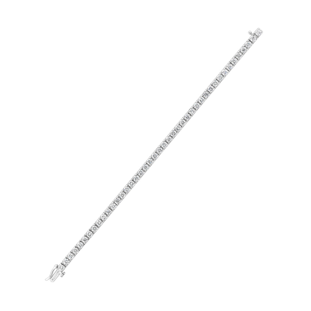 14Kt White Gold Diamond 7Ctw Bracelet