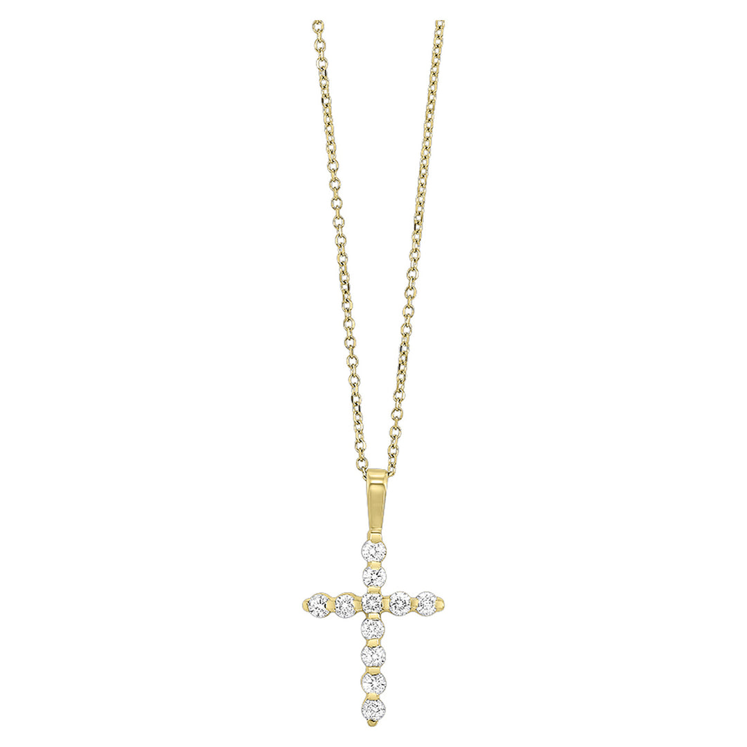 14Kt Yellow Gold Diamond 1/10Ctw Pendant