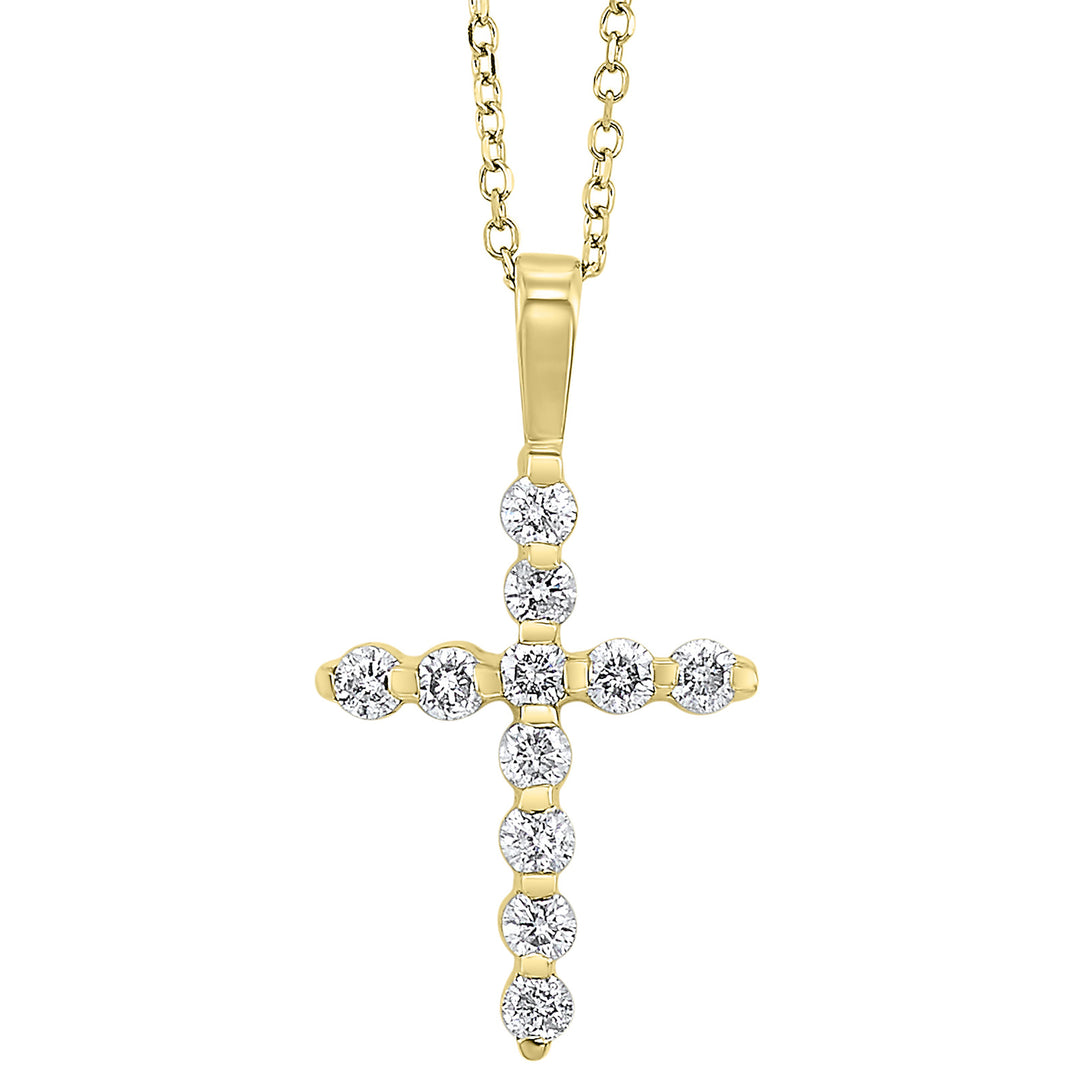 14Kt Yellow Gold Diamond 1/3Ctw Pendant