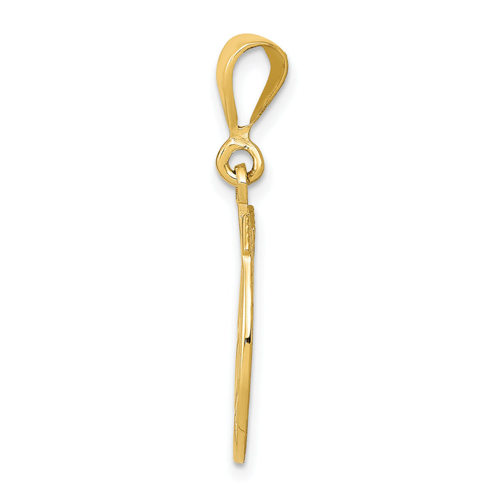 14k Good Luck Clover Pendant