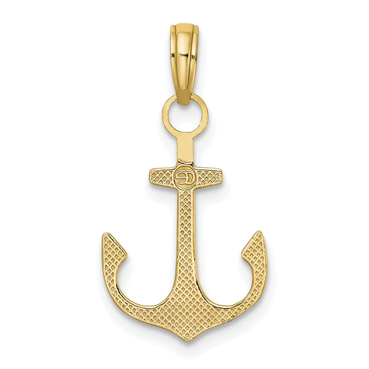 14k Anchor Pendant