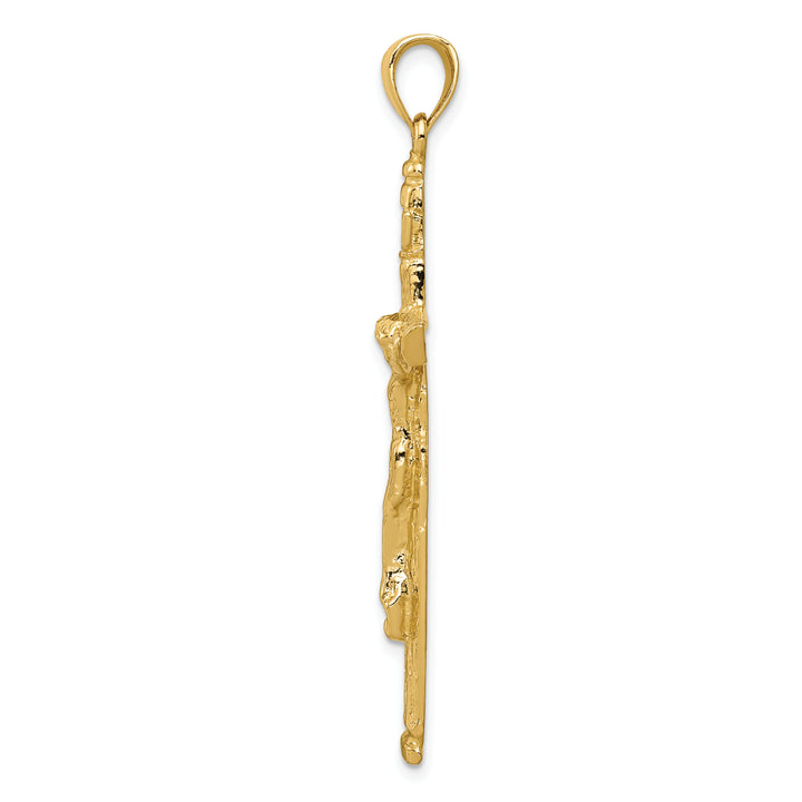 14k INRI Crucifix Pendant