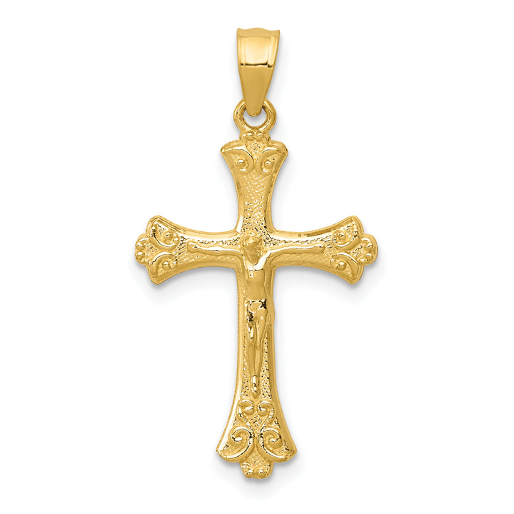 14k Crucifix Pendant