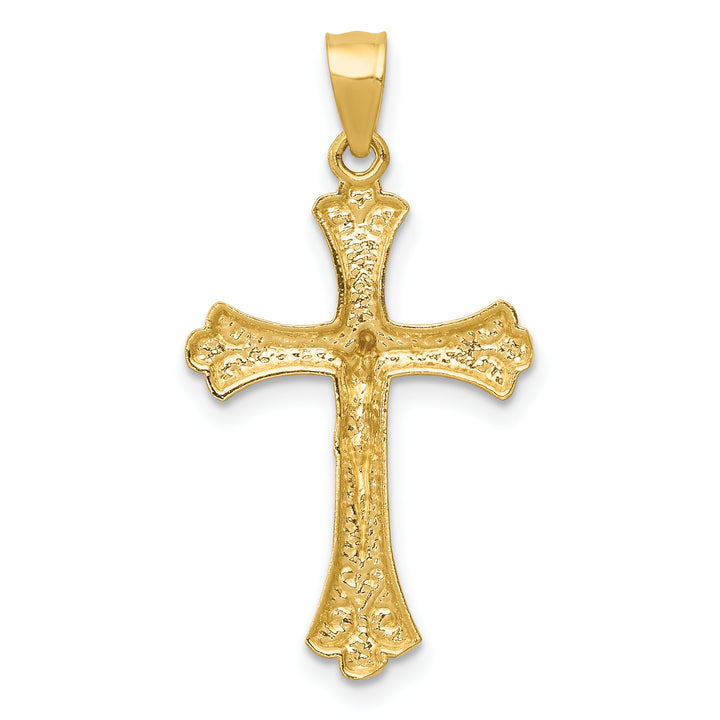 14k Crucifix Pendant