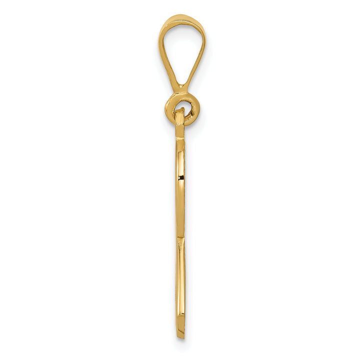 14k Awareness Pendant