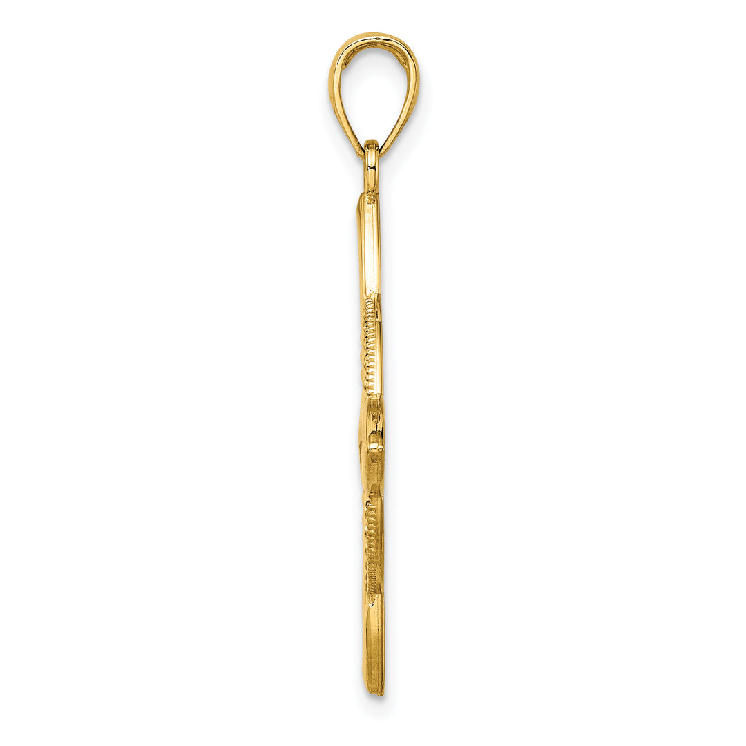 14k Large Celtic Eternity Knot Charm