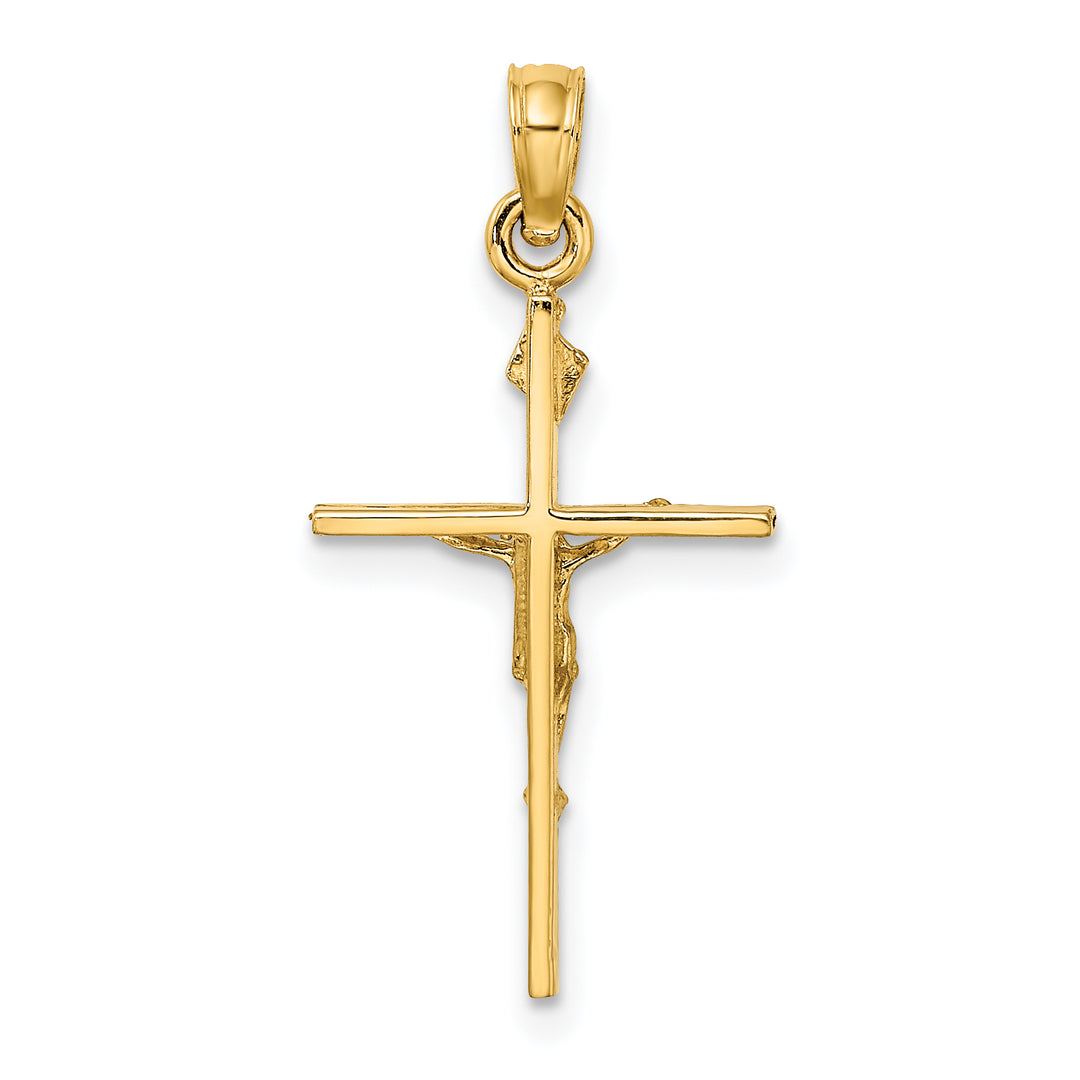14K INRI Crucifix Charm