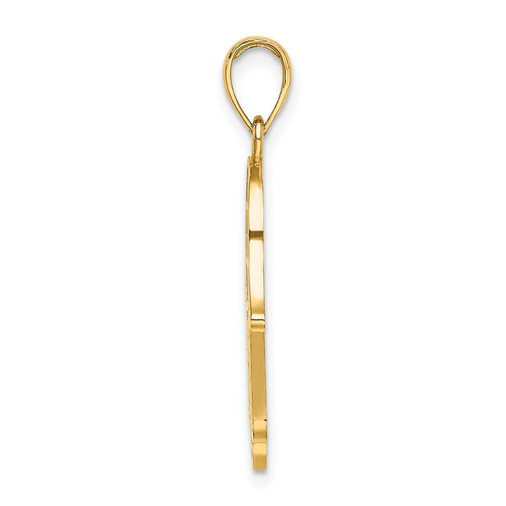 14K Chamseh W/ Star Of David Charm