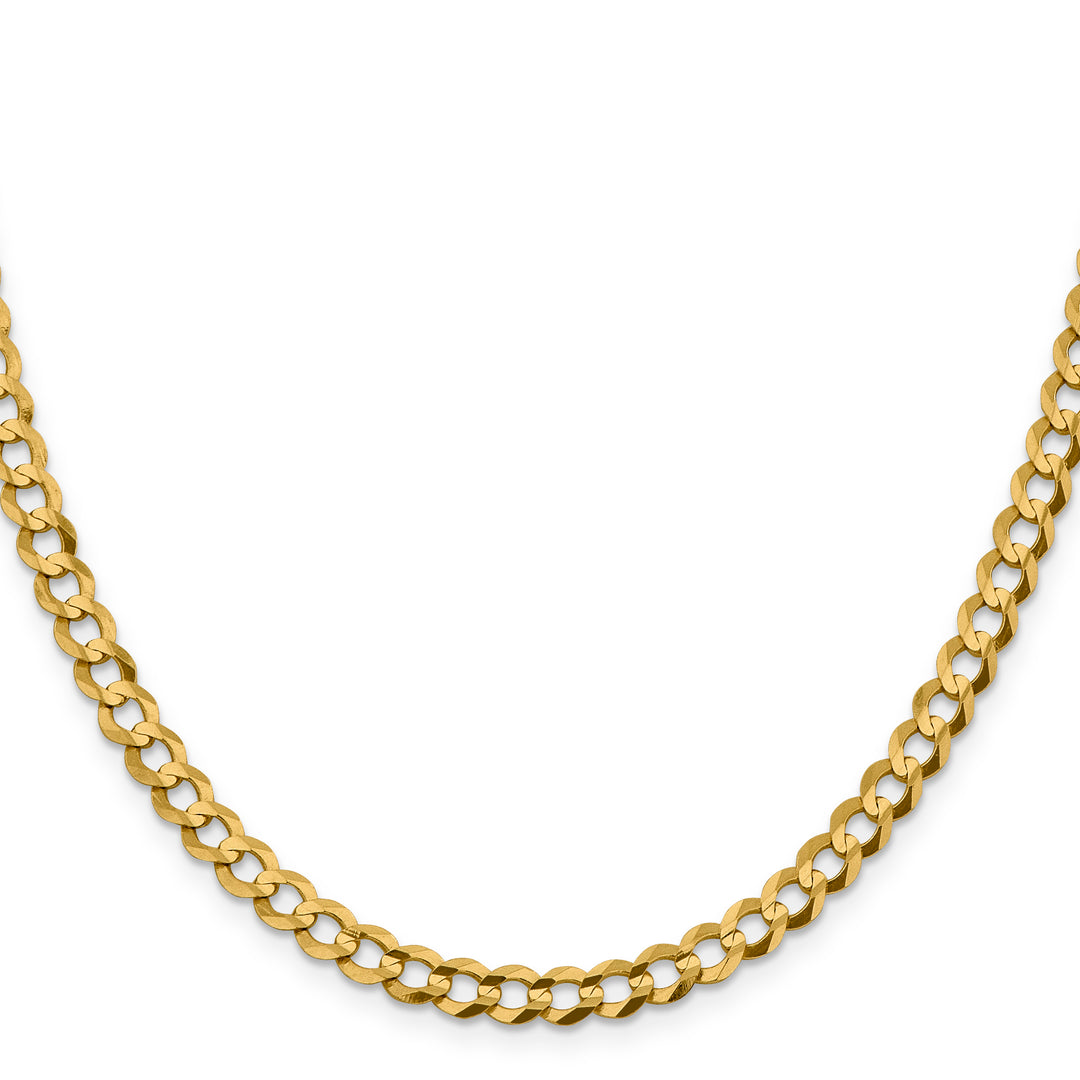 14k 5.9mm Lightweight Flat Cuban Chain