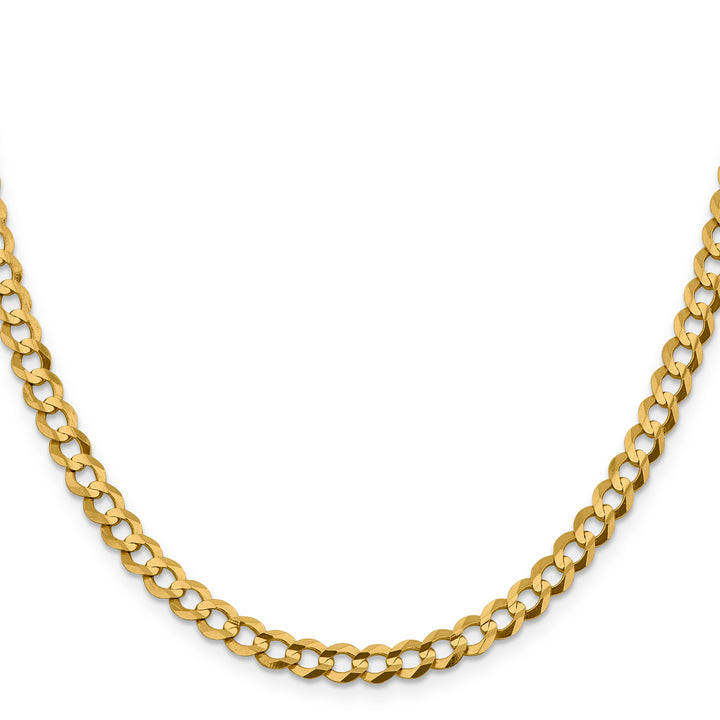 14k 5.9mm Lightweight Flat Cuban Chain