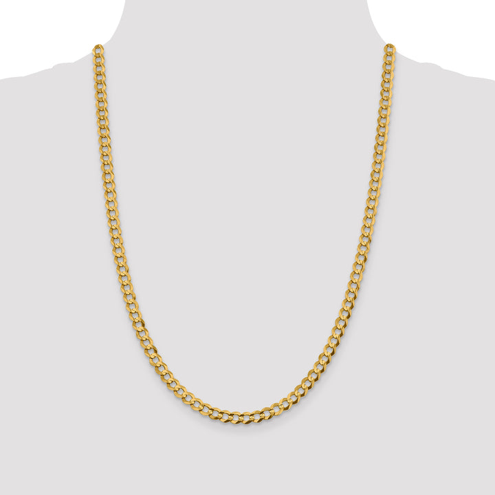 14k 5.9mm Lightweight Flat Cuban Chain