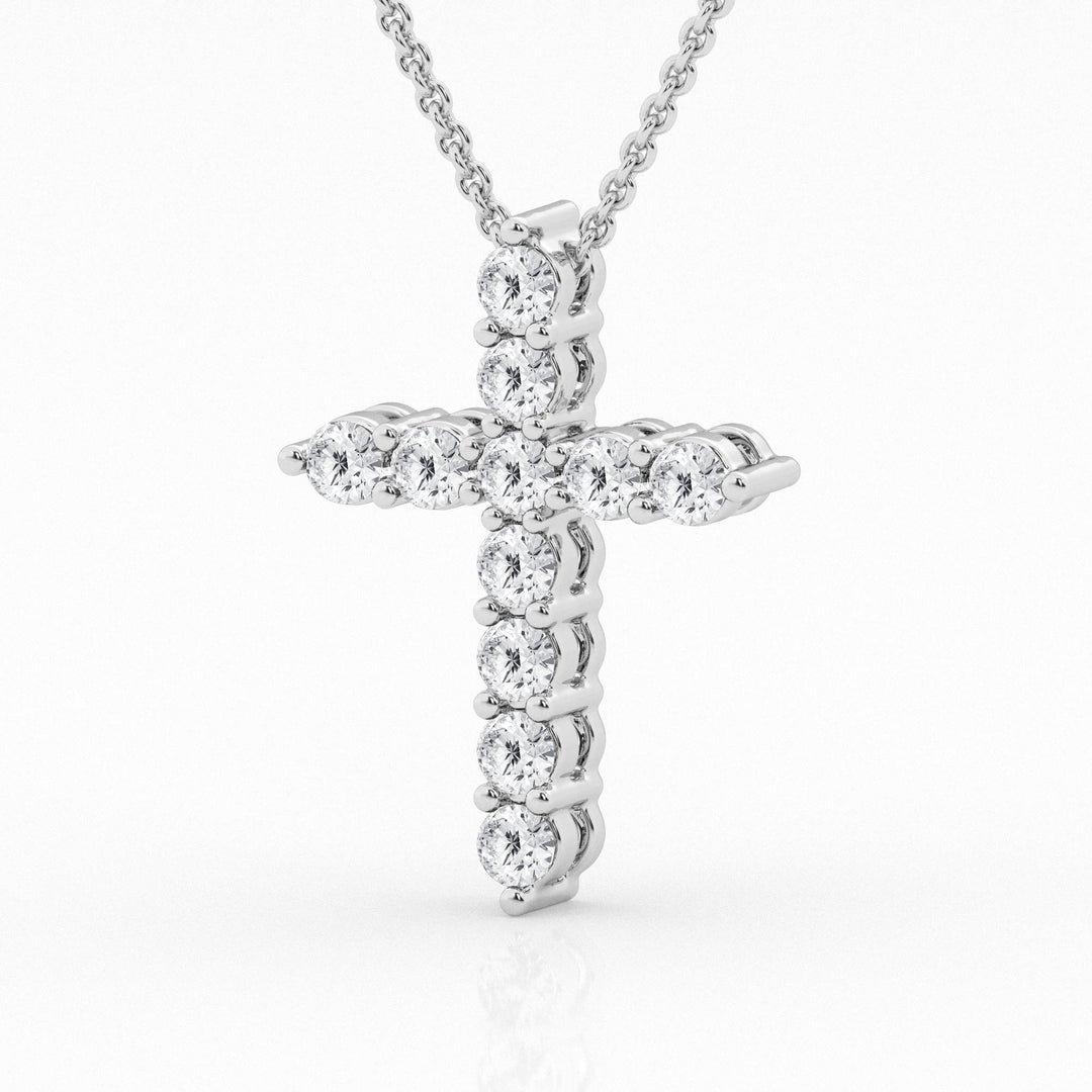 1.00 cttw  Cross Pendant