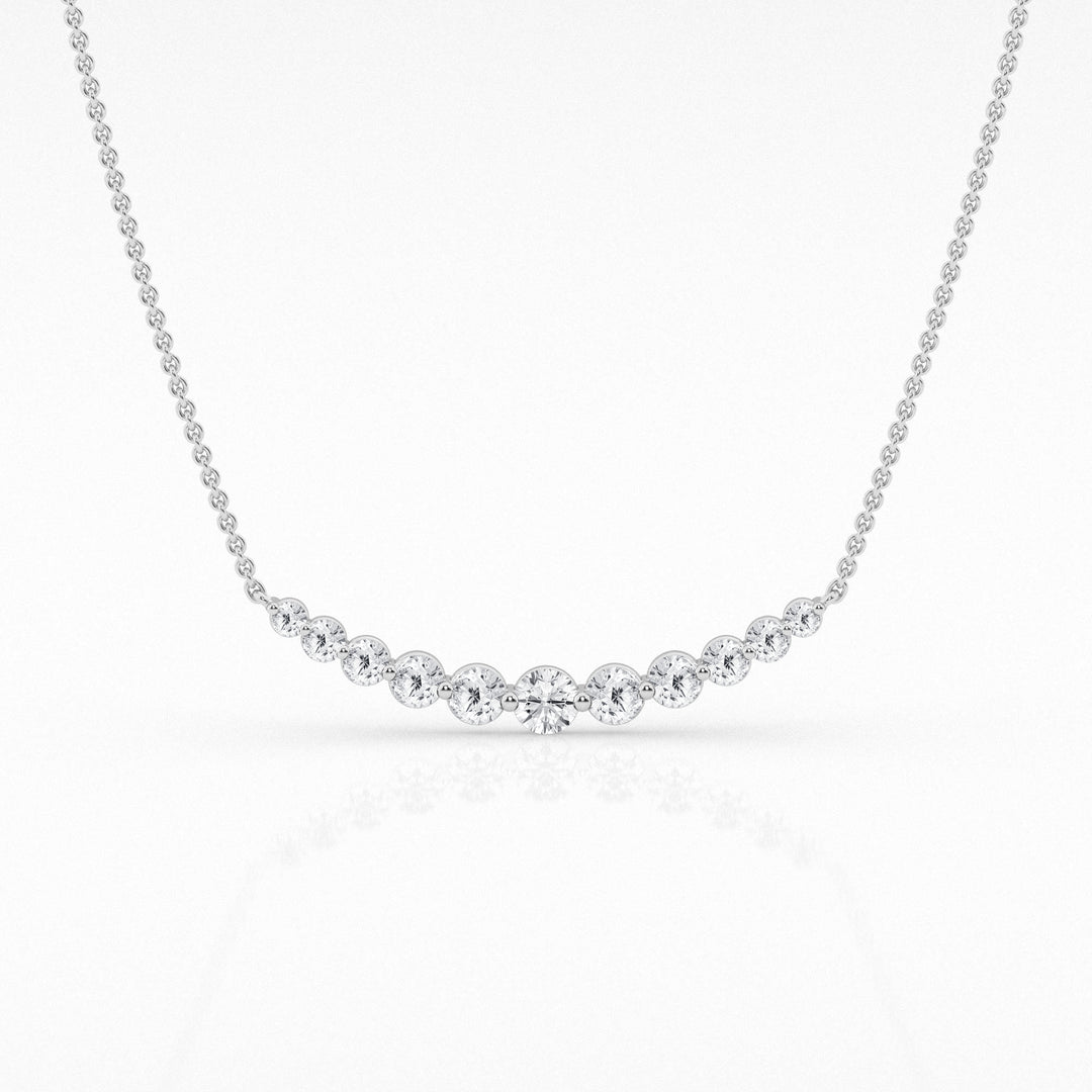 1.00 cttw  Smile Pendant