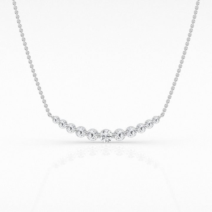 1.00 cttw  Smile Pendant
