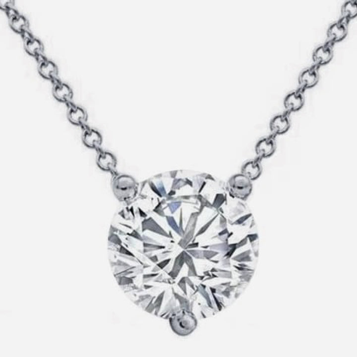 1.00 ct  Solitaire Pendant - Round