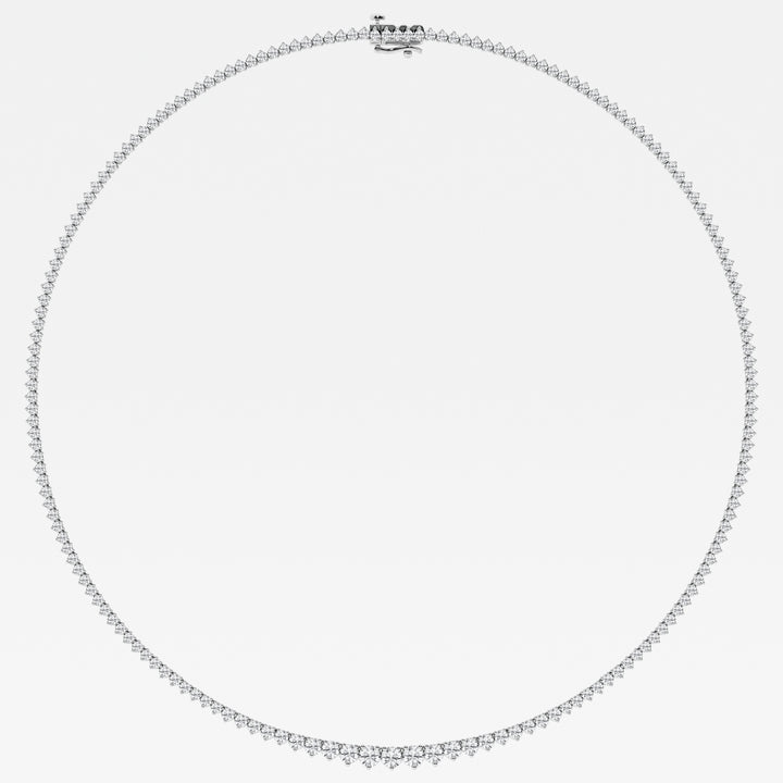 14K White Gold Lab Diamond Rivera Necklace Brilliance