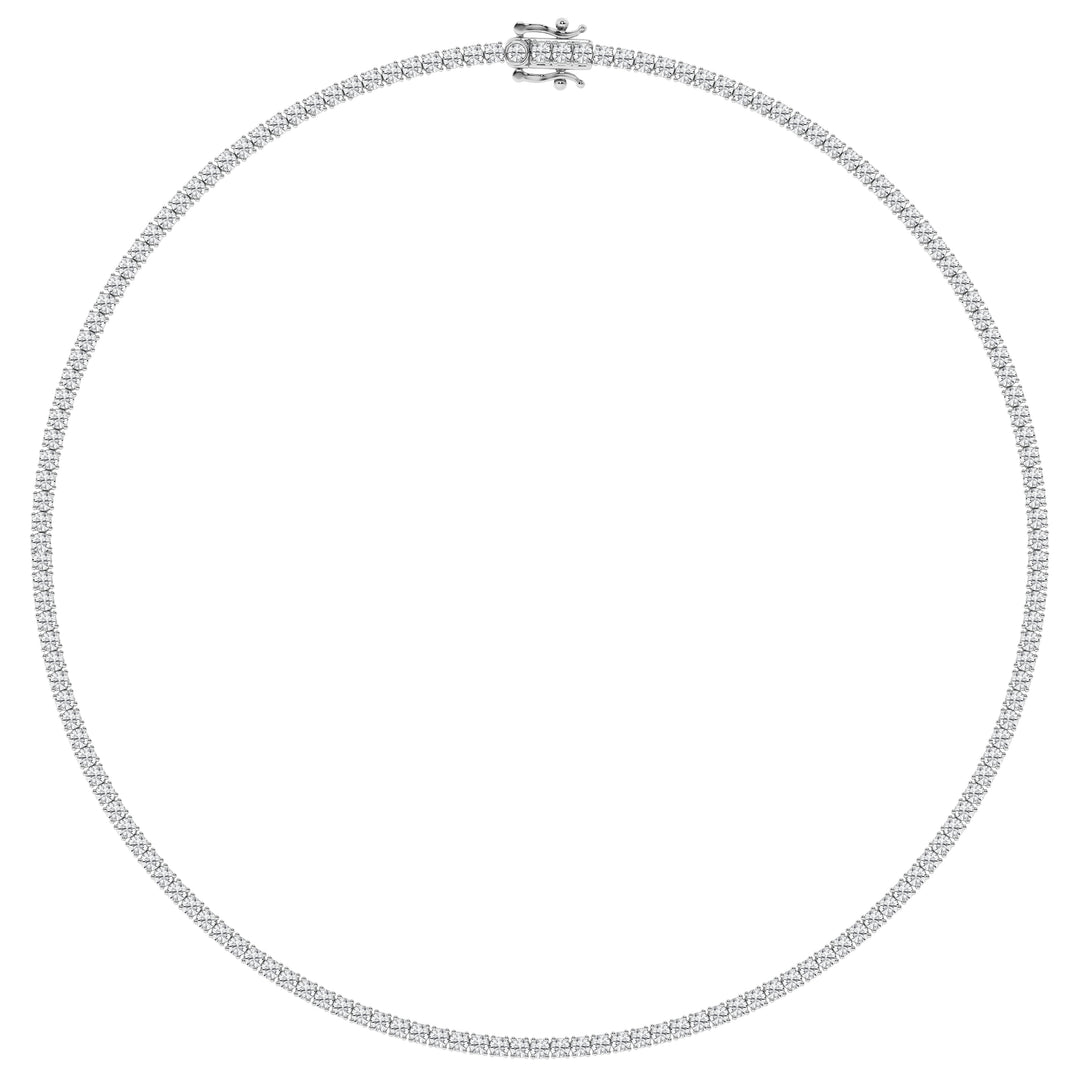 10.00 cttw  Tennis Necklace - Round