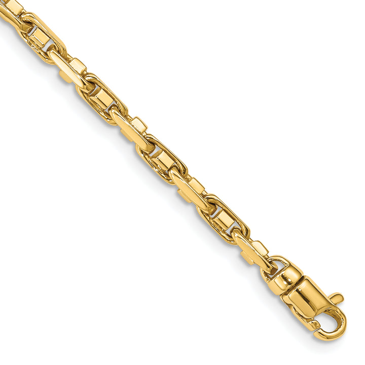 14k 3.8mm Polished Fancy Link Chain