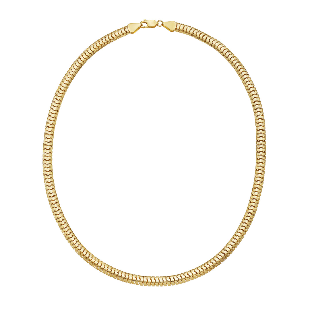 14K 5.7mm Lite Oval Snake Chain