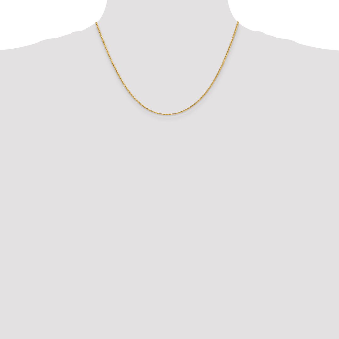 14k 1.3mm Solid D/C Machine-Made Chain