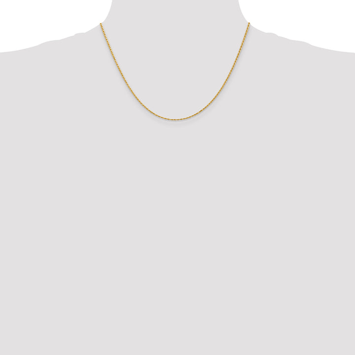 14k 1.3mm Solid D/C Machine-Made Chain