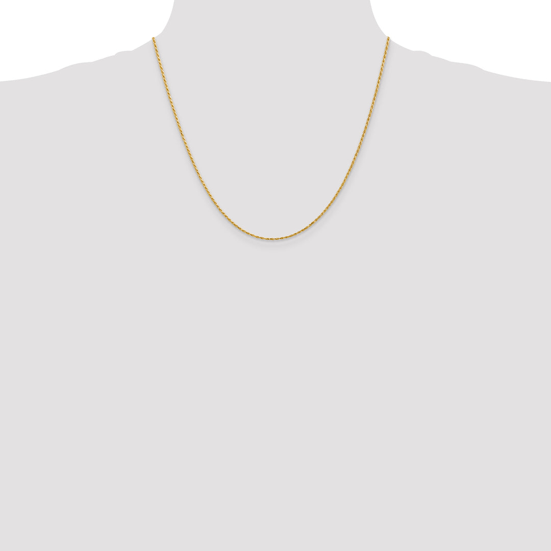 14k 1.3mm Solid D/C Machine-Made Chain