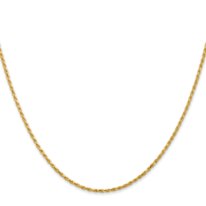 14k 1.3mm Solid D/C Machine-Made Chain