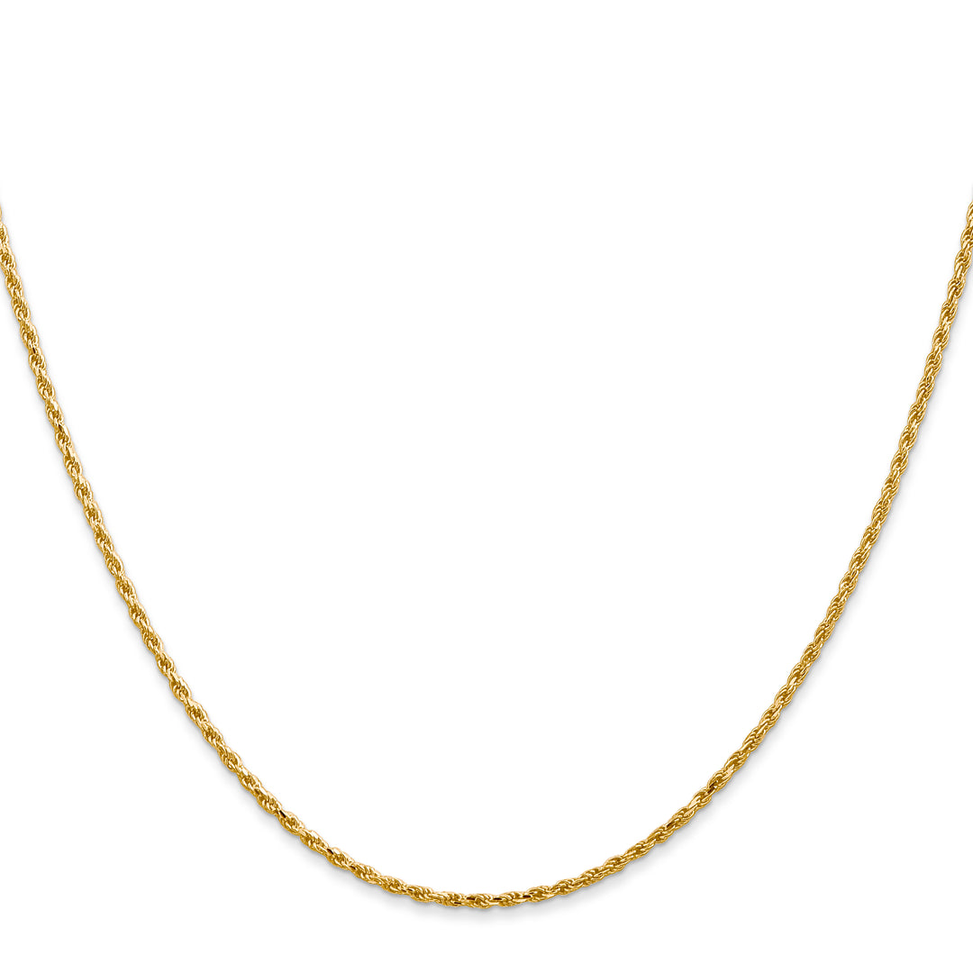 14k 1.3mm Solid D/C Machine-Made Chain