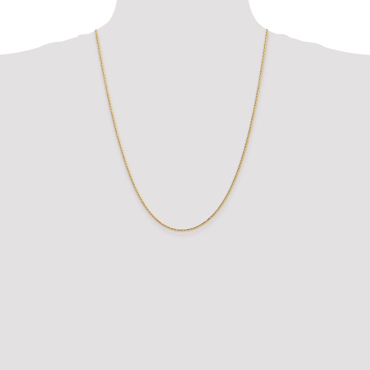 14k 1.3mm Solid D/C Machine-Made Chain