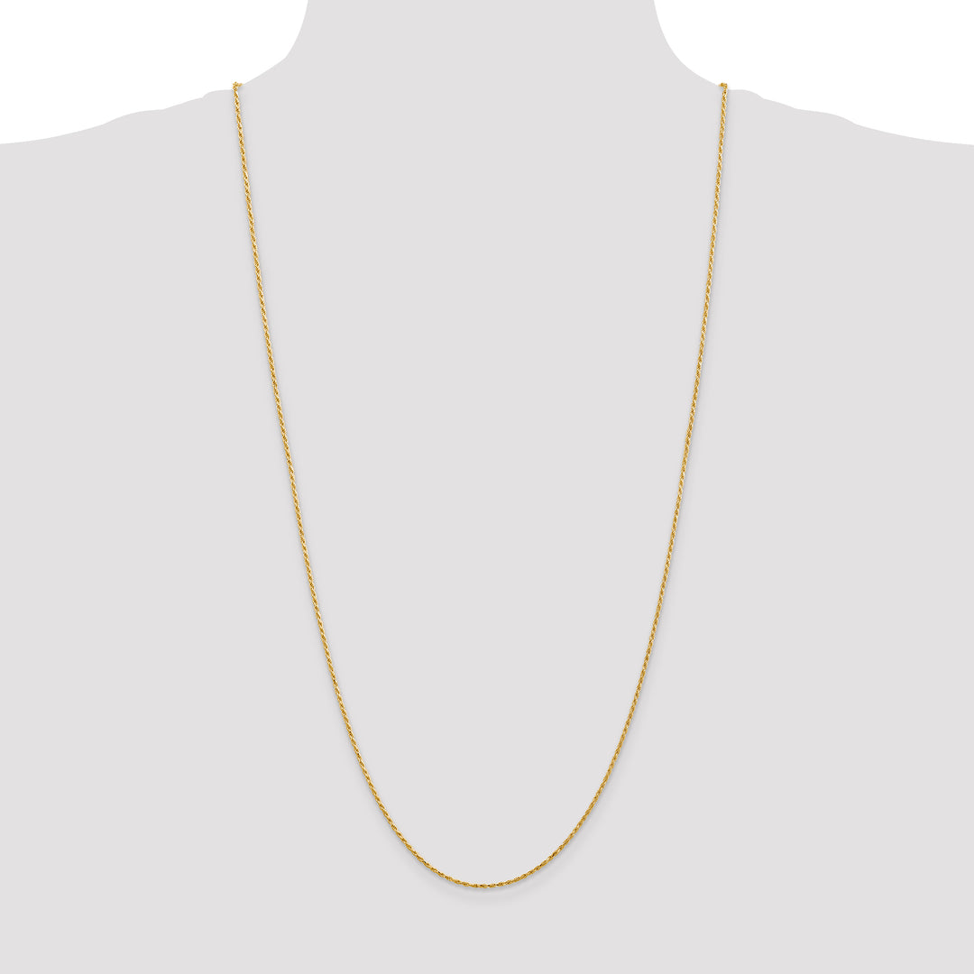 14k 1.3mm Solid D/C Machine-Made Chain