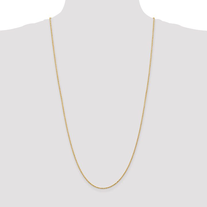 14k 1.3mm Solid D/C Machine-Made Chain
