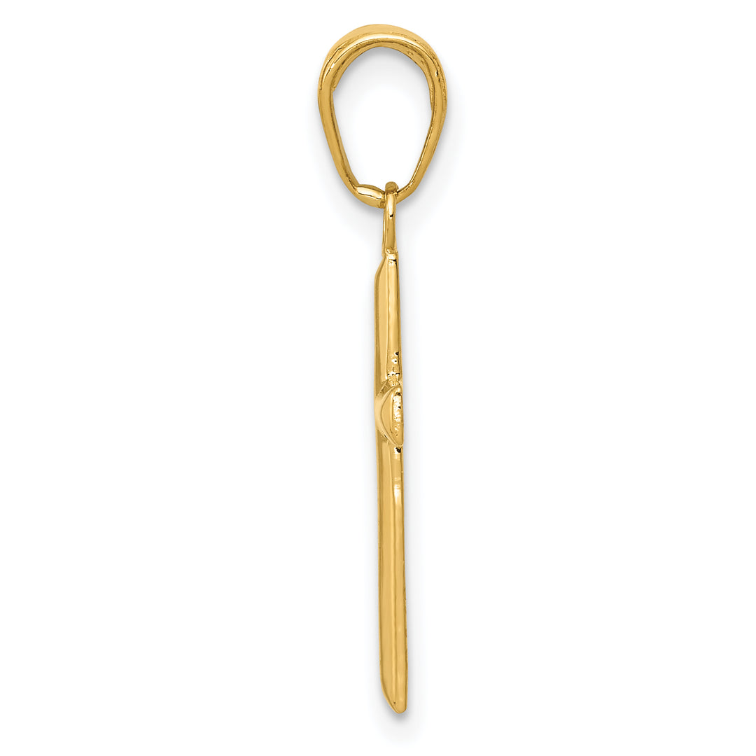 14k Small Cross Pendant