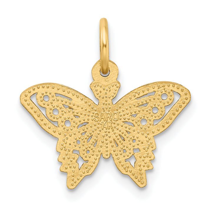 14k Butterfly Charm