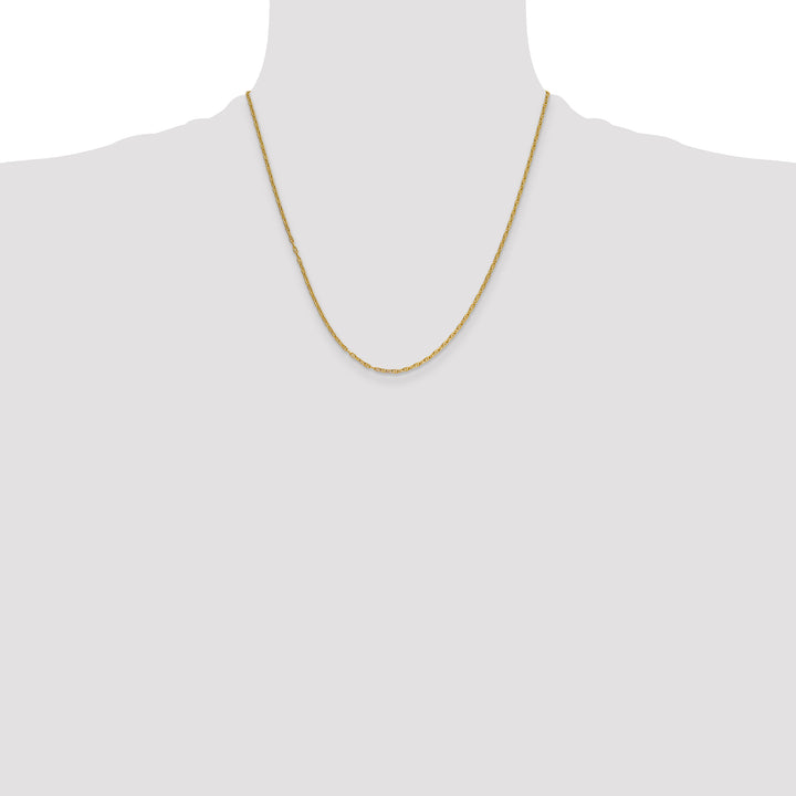 14k 1.8mm Mariners Link Chain