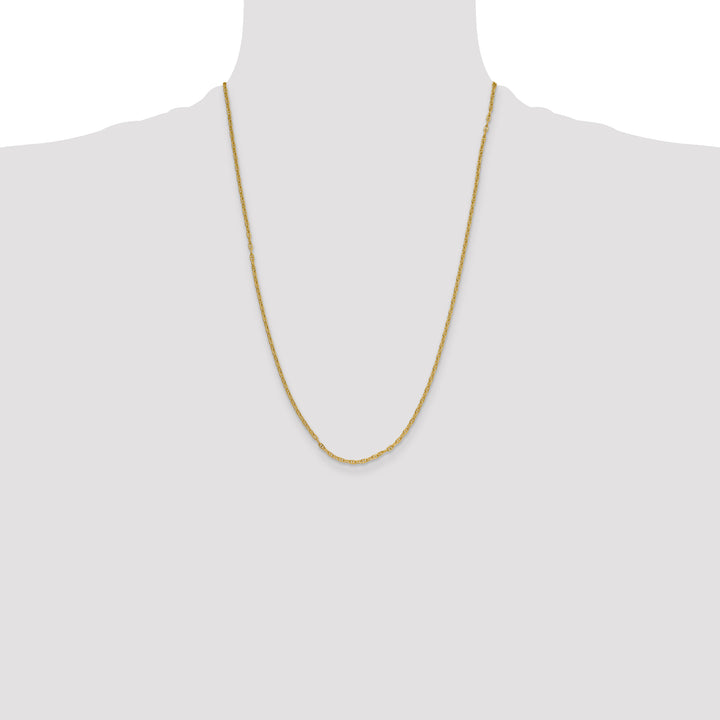 14k 2.35mm Mariners Link Chain