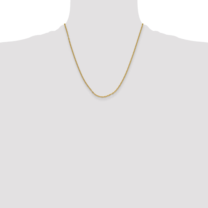 14k 2.35mm Mariners Link Chain
