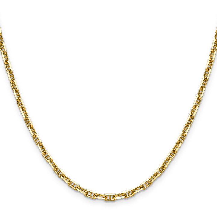 14k 3.5mm D/C Mariner Anchor Chain