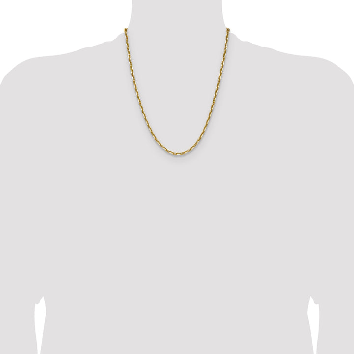 14k 4.1mm D/C Mariner Anchor Chain