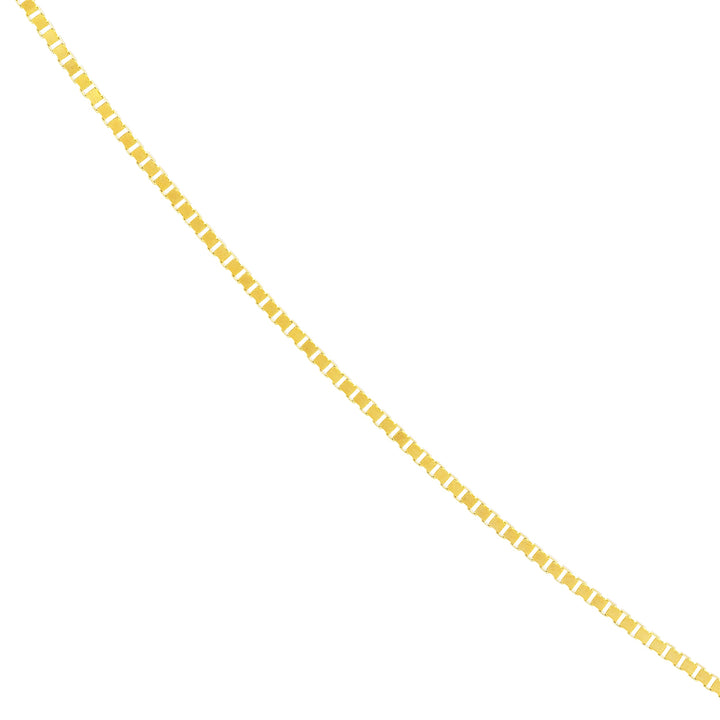 0.96mm Box Chain with Slider Bead
