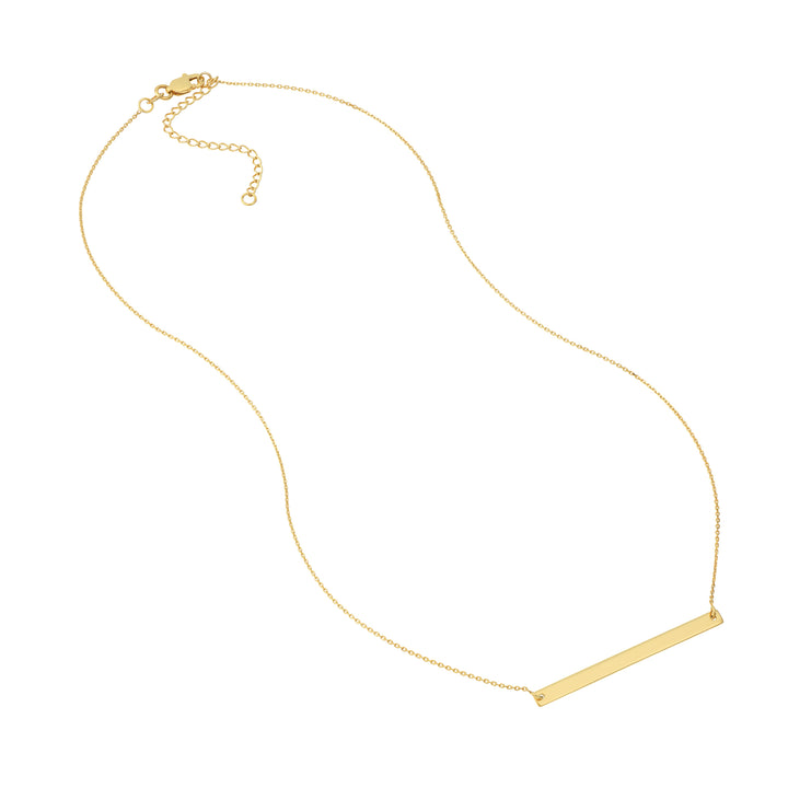 Thin Bar Adjustable Necklace