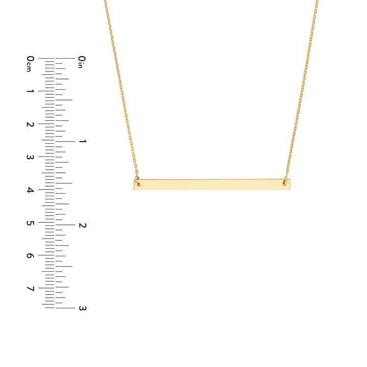 Thin Bar Adjustable Necklace