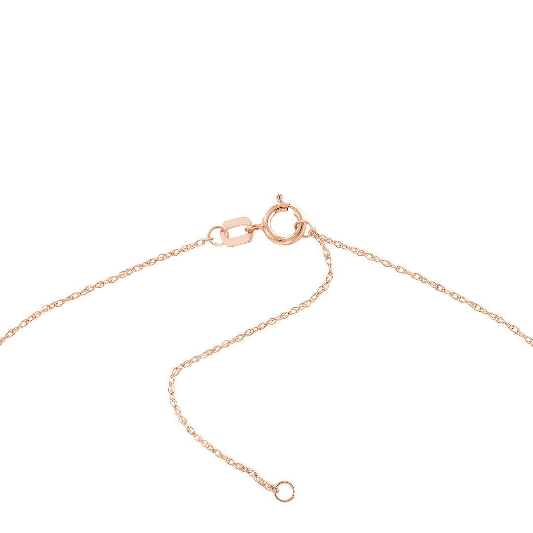 So You Cross Cutout Mini Disc Adj Necklace