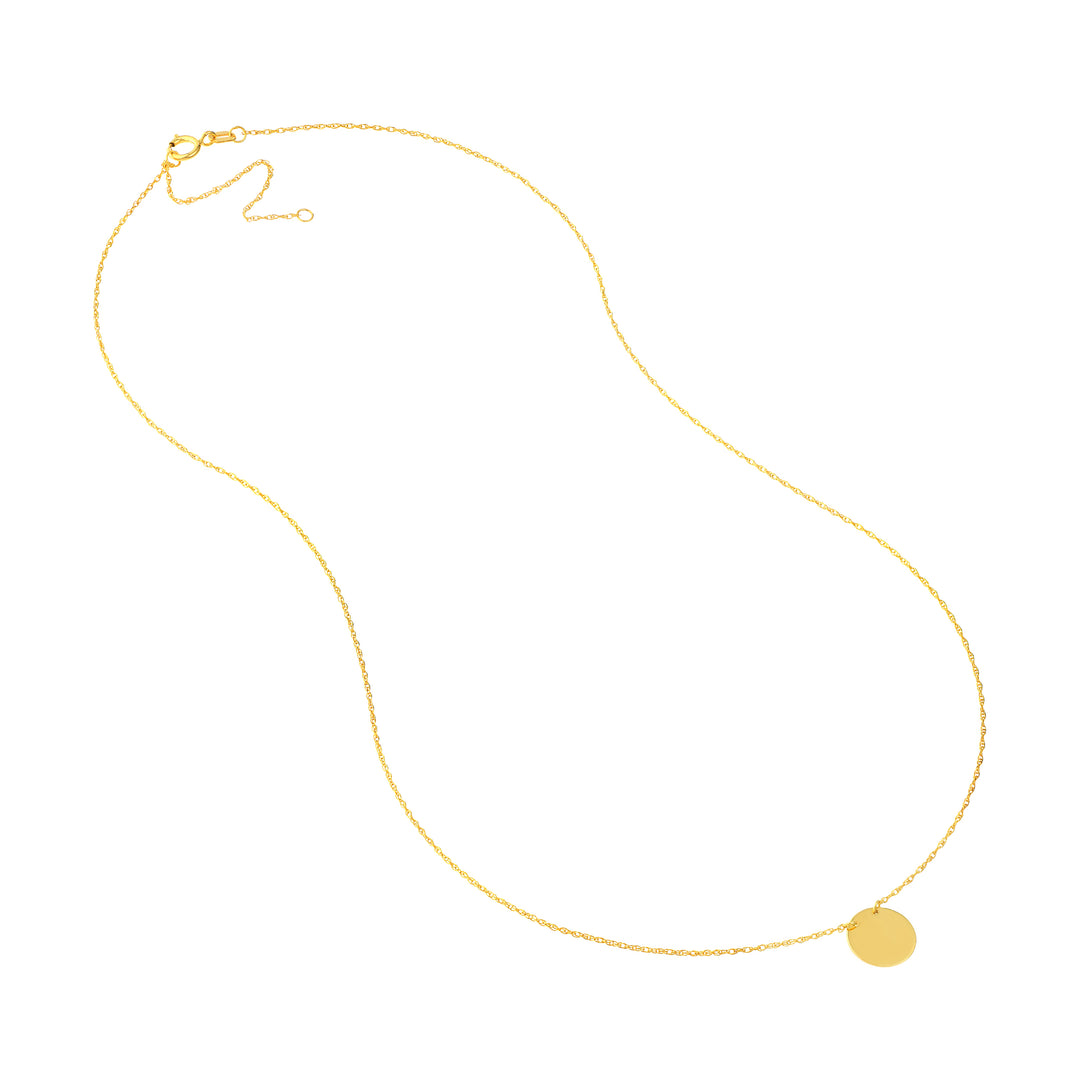 So You Mini Disc Adjustable Necklace
