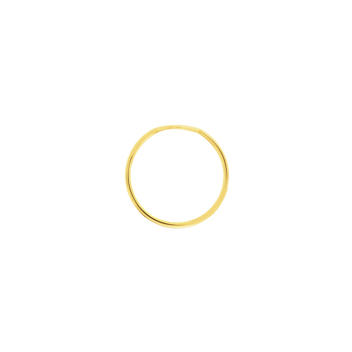 Engravable Disc Wire Ring