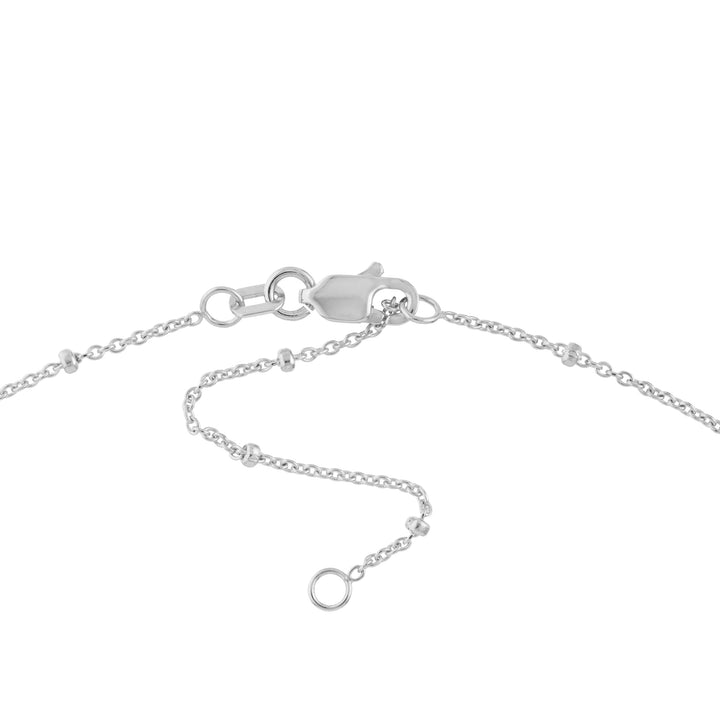 Diamond Bezels and Beads Necklace