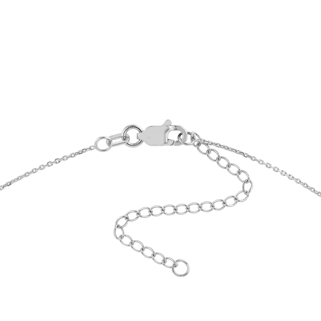 Beaded Mini Cross Adjustable Necklace